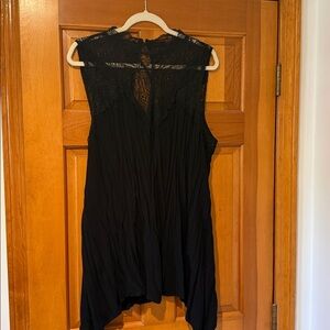 Torrid Black Lace Blouse